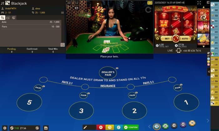 Kinh nghiệm chơi Blackjack trực tuyến từ các cao thủ 