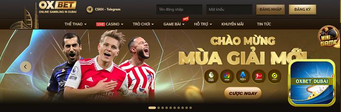 Truy cập vào Oxbet để tham gia cá cược