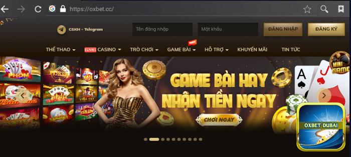 Tham gia cá cược tại nhà cái Oxbet